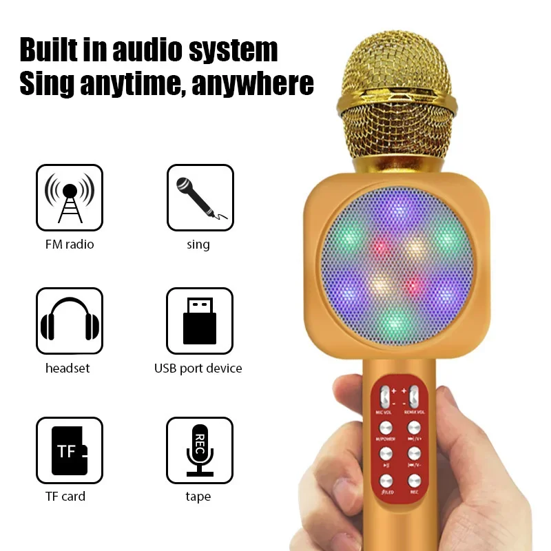 WS1816 Wireless Children Karao - Kids Microphone Karaoke ulasan dan harga