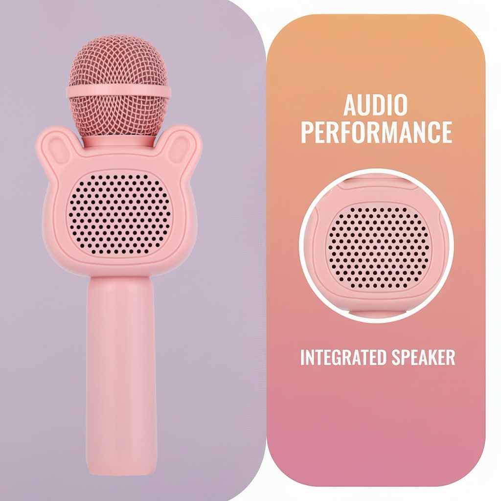 Kid’s Portable KTV Microphone, - Kids Microphone Karaoke ulasan dan harga