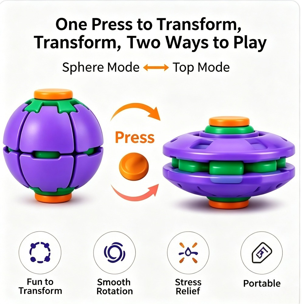 Transforming Fidget Spinner Ba - Kids Toys Kids Toys ulasan dan harga
