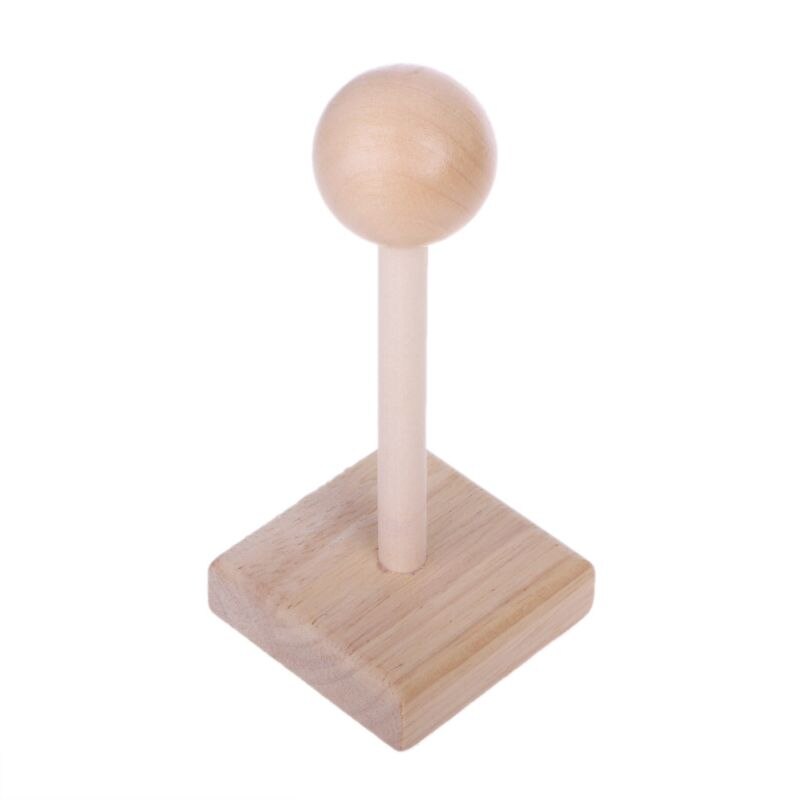 Children Rainbow Tower Ferrule - Wooden Blocks Stacking ulasan dan harga