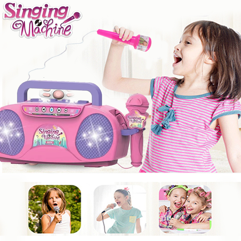 Kids Microphone Karaoke Machin - Kids Microphone Karaoke ulasan dan harga