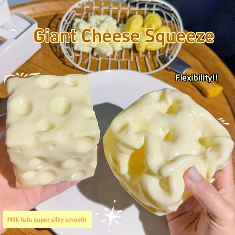 Taba Squishy Cheese Cube Stres - Kids Toys Kids Toys ulasan dan harga