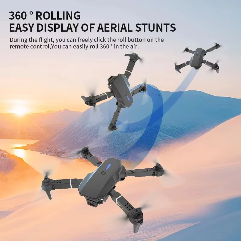 2026 New E88 Drone 8K HD Camer - Xiaomi Kids Toys ulasan dan harga
