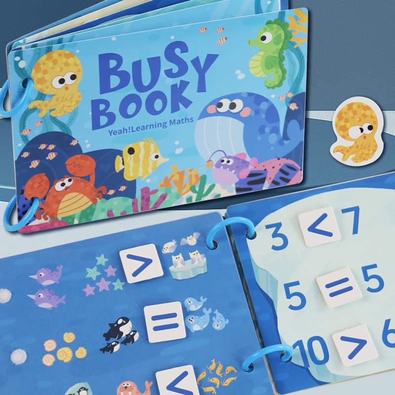 Montessori Baby Busy book My F - Kids Toys 2 Year Old ulasan dan harga