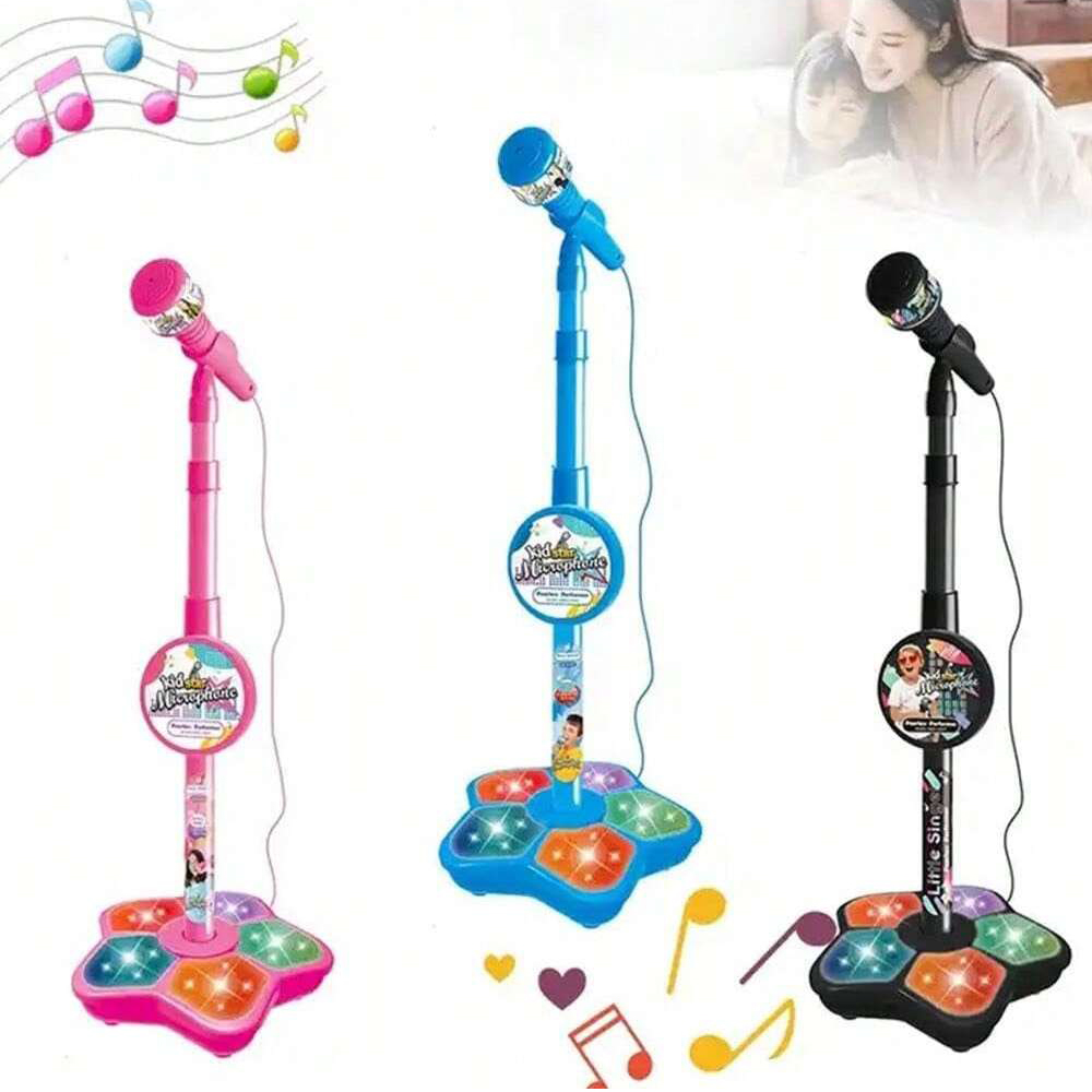 Kids Microphone Stand Toy, Por - Kids Microphone Karaoke ulasan dan harga