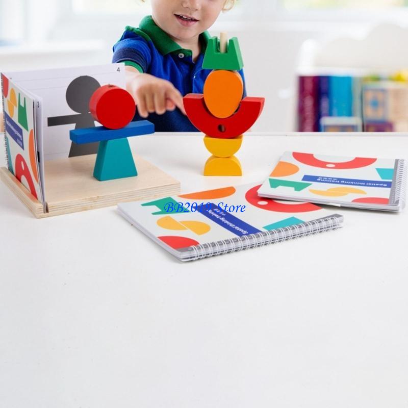 Q0KB Wooden Puzzle Baby Stacki - Wooden Blocks Stacking ulasan dan harga