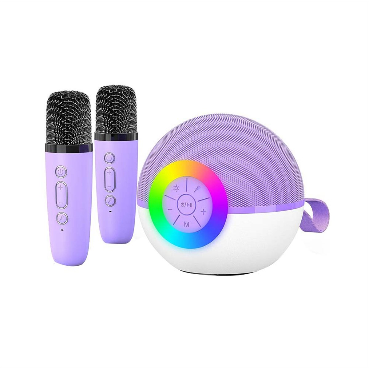 DTC5 Mini Karaoke Machine with - Kids Microphone Karaoke ulasan dan harga