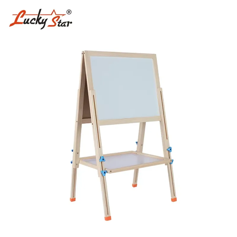 Folding Double Sided Adjustabl - Kids Art Easel ulasan dan harga