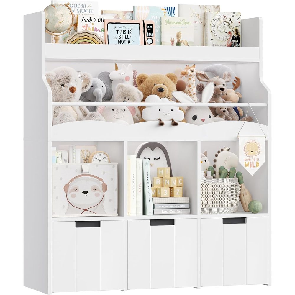 Kids Toy Storage Organizer wit - Kids Toys Kids Toys ulasan dan harga