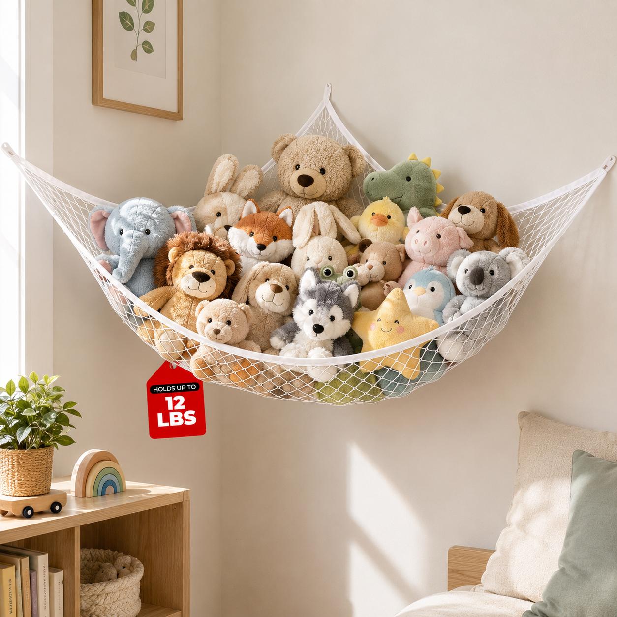 Mesh Toy Storage Hammock Hangi - Kids Toys Kids Toys ulasan dan harga