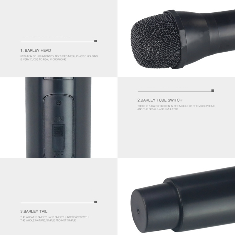 1PC Fake Prop Microphone Props - Kids Microphone Karaoke ulasan dan harga