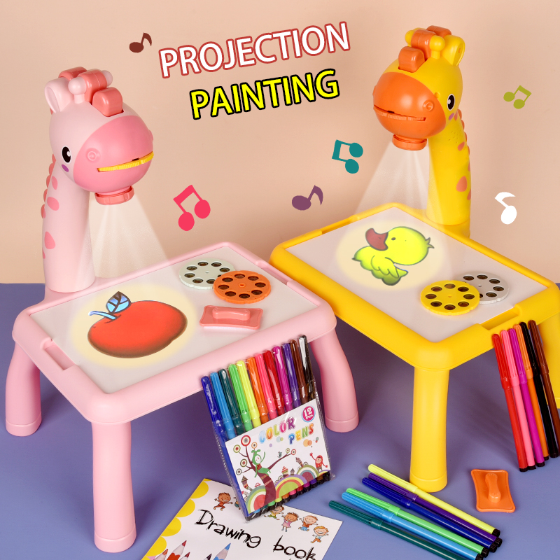 Electric deer projection drawi - Kids Art Easel ulasan dan harga