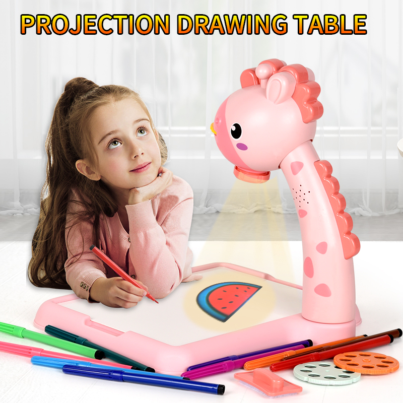 Electric deer projection drawi - Kids Art Easel ulasan dan harga