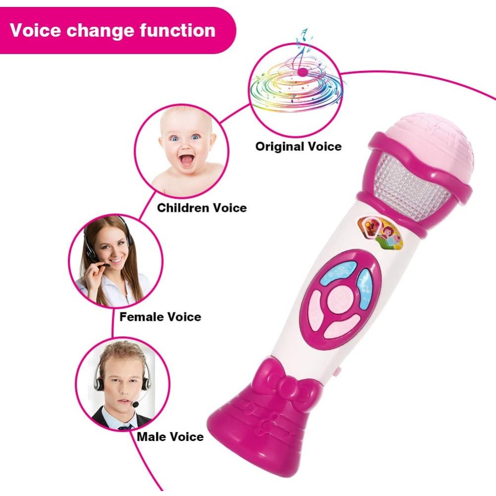 Microphone for Kids Voice Chan - Kids Microphone Karaoke ulasan dan harga