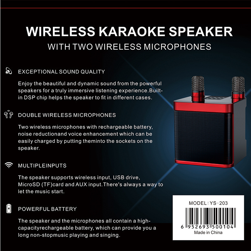 Ktv Stereo Karaoke Machine Por - Kids Microphone Karaoke ulasan dan harga